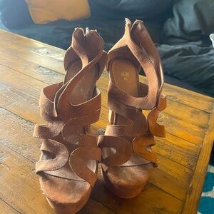 Brown heels